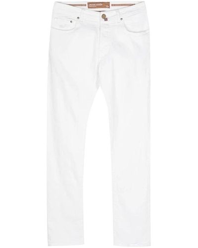 Jacob Cohen Straight Jeans - White