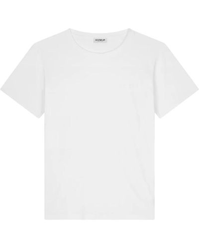 Dondup Kurzarm t-shirt - Weiß