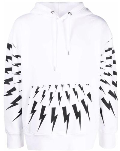 Neil Barrett Hoodies - White