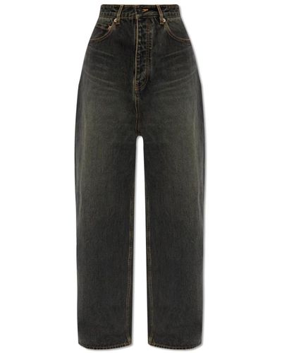 Balenciaga Jeans mit logo - Schwarz