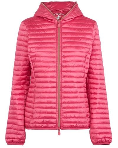 Save The Duck Down Jackets - Pink