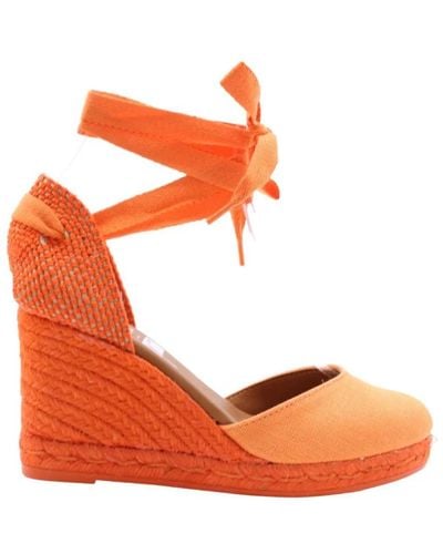 Viguera Shoes > heels > wedges - Orange