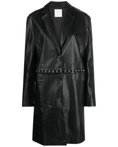Paris Georgia Basics Single-breasted coats - Negro