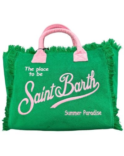 Saint Barth Elegante tote bag - Verde