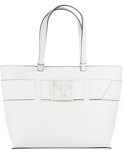 Armani Exchange Bags > tote bags - Blanc