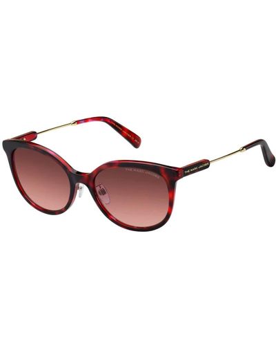 Marc Jacobs Stilvolle sonnenbrille für frauen - Rot