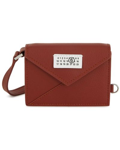 MM6 by Maison Martin Margiela Cross Body Bags - Red