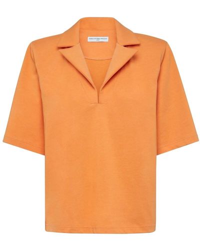 MVP WARDROBE Vintage style t-shirt - Arancione