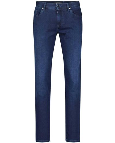 ALBERTO Slim-Fit Jeans - Blue
