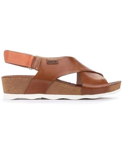 Pikolinos Flat Sandals - Brown