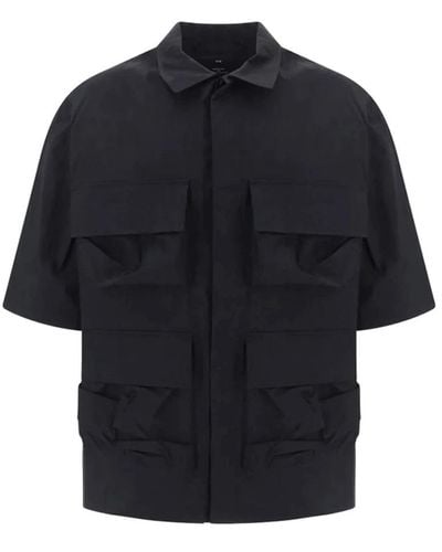 Y-3 Short Sleeve Shirts - Black