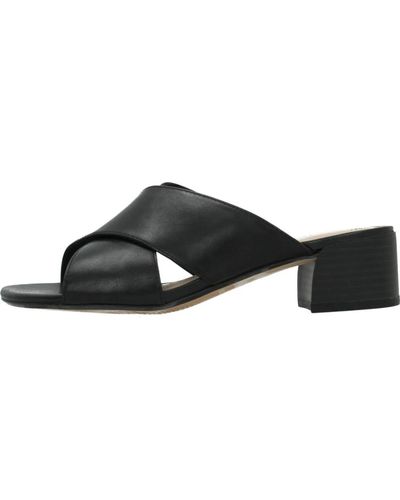 Clarks Shoes > heels > heeled mules - Noir