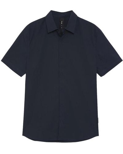 Ecoalf Short Sleeve Shirts - Blue