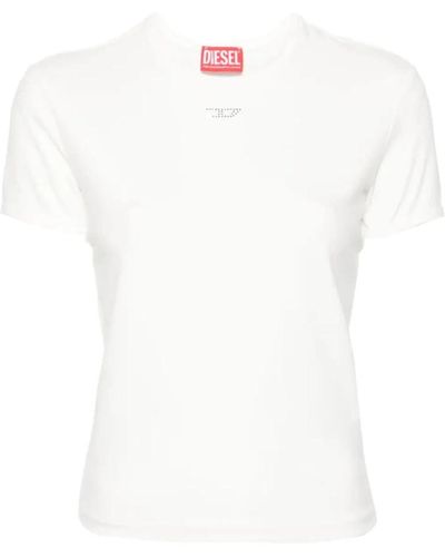 DIESEL Uncutie long n15 camiseta - Blanco