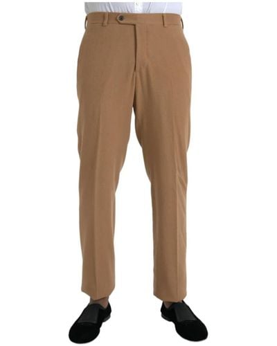 Prada Kaschmir straight fit dress pants - Braun