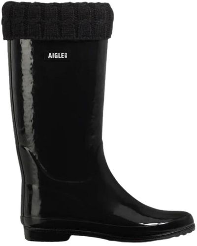 Aigle Boots - Negro