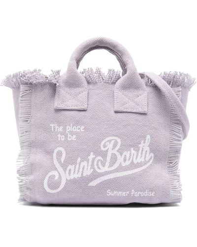 Mc2 Saint Barth Mini bolso de playa para mujeres - Morado