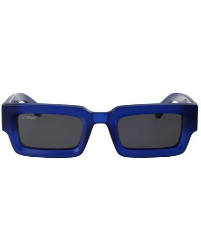 Off-White c/o Virgil Abloh Stylische sonnenbrille für sonnige tage - Blau