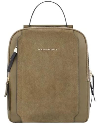 Piquadro Backpacks - Green