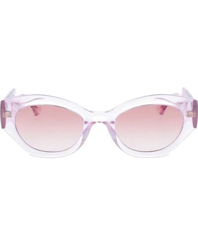 Gucci Stilvolle sonnenbrille mit einzigartigem design - Pink
