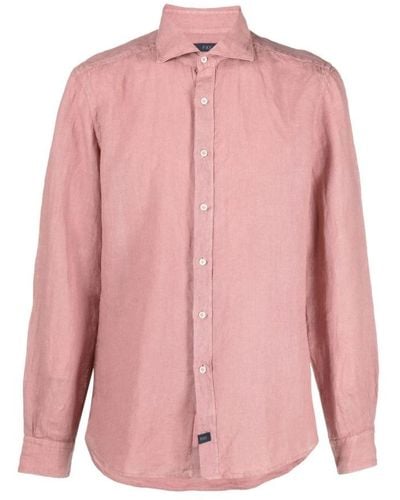 Fay Casual Shirts - Pink