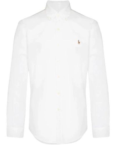 Polo Ralph Lauren Oxford Overhemd - Wit