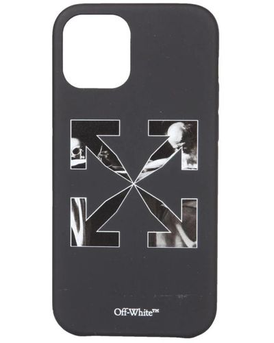 Off-White c/o Virgil Abloh Cover iphone 12 accessori - Nero