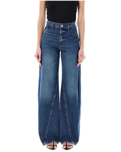 Anine Bing Wide Jeans - Blue