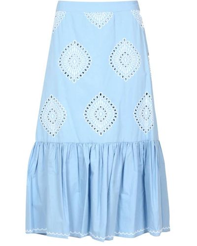 Pennyblack Midi Skirts - Blau