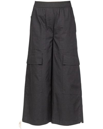 8pm Wide Trousers - Grey