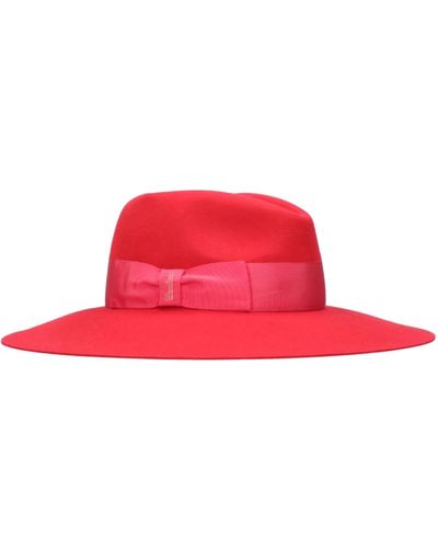 Borsalino Accessories > hats > hats - Rouge