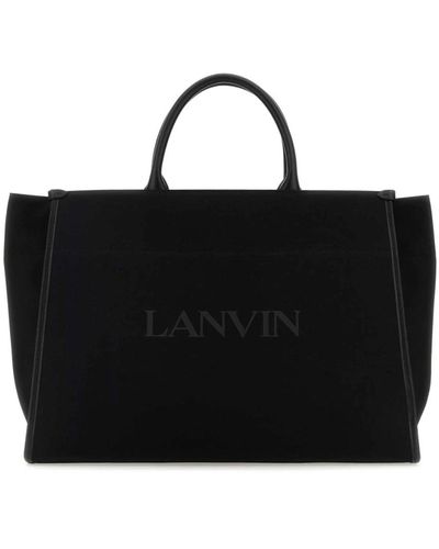 Lanvin Stilvolle borsa tasche - Schwarz