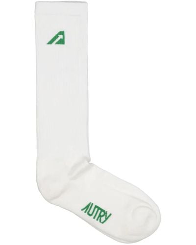 Autry Minimalist logo socks - Weiß