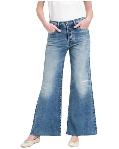 CYCLE Vintage mid rise flared jeans - Blau