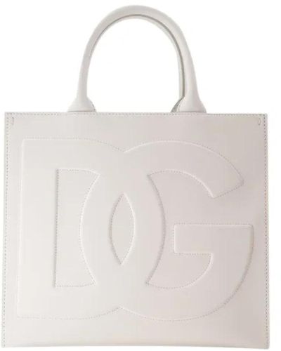 Dolce & Gabbana Leder totes - Weiß