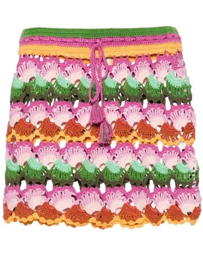 FARM Rio Short skirts - Rosa