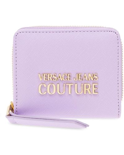Versace Wallets & Cardholders - Purple