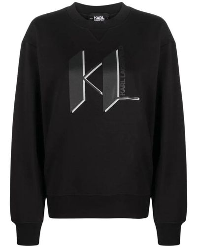 Karl Lagerfeld Sweatshirts - Black
