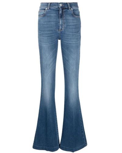 Alexander McQueen Boot-Cut Jeans - Blue