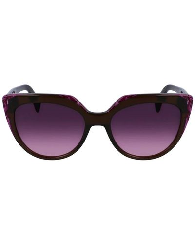 Liu Jo 212 occhiali da sole stiloso moda - Viola
