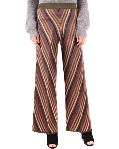 Twin Set Pantaloni larghi - Multicolore