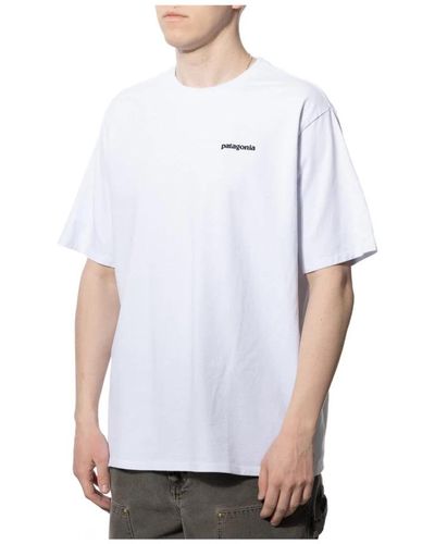 Patagonia Tops > t-shirts - Blanc