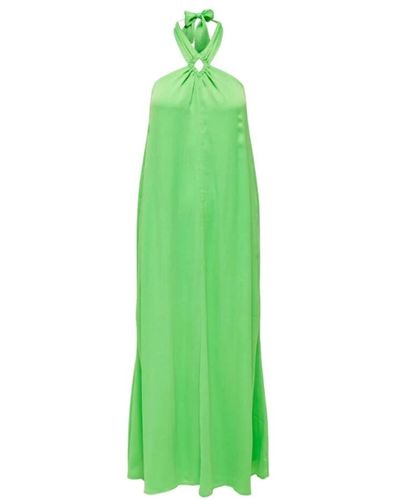 Vestido Only Leonora verde estampado para mujer