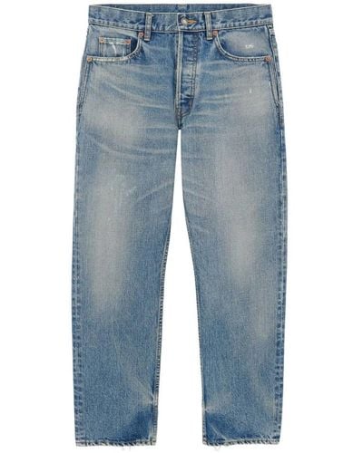 Saint Laurent Straight Jeans - Blue