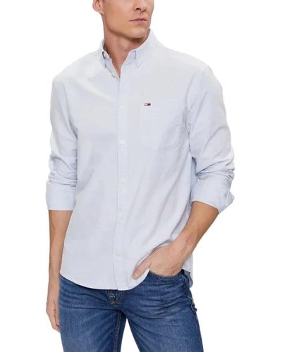 Tommy Hilfiger Casual Shirts - Blue