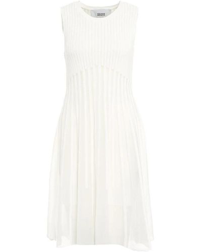 Silvian Heach Knitted Dresses - White