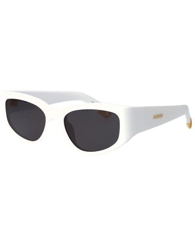 Jacquemus Gala occhiali da sole per protezione solare elegante - Nero