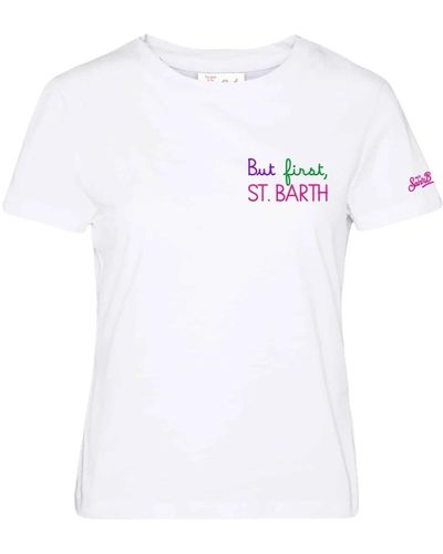 Saint Barth Emilie emi0001 but first t-shirt - Weiß