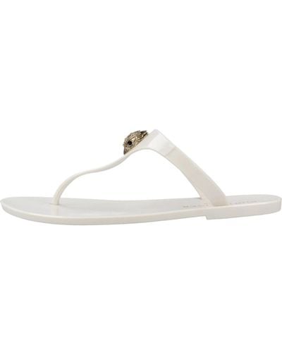Kurt Geiger Flat sandals - Blanco