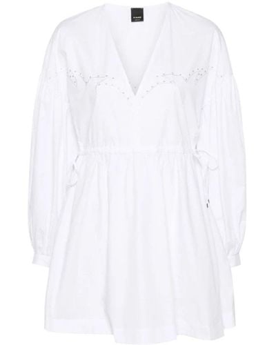 Pinko Short Dresses - White
